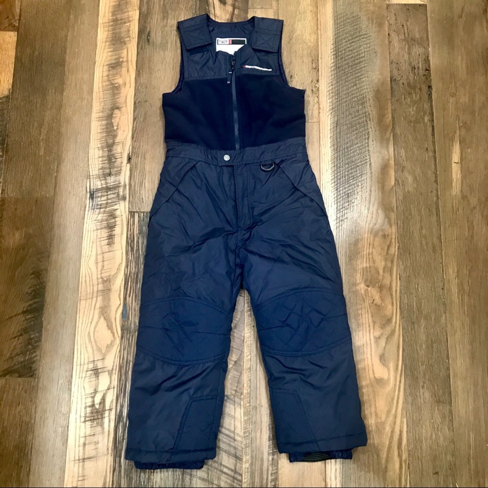 Weatherproof snowboard ski bibs kids 6